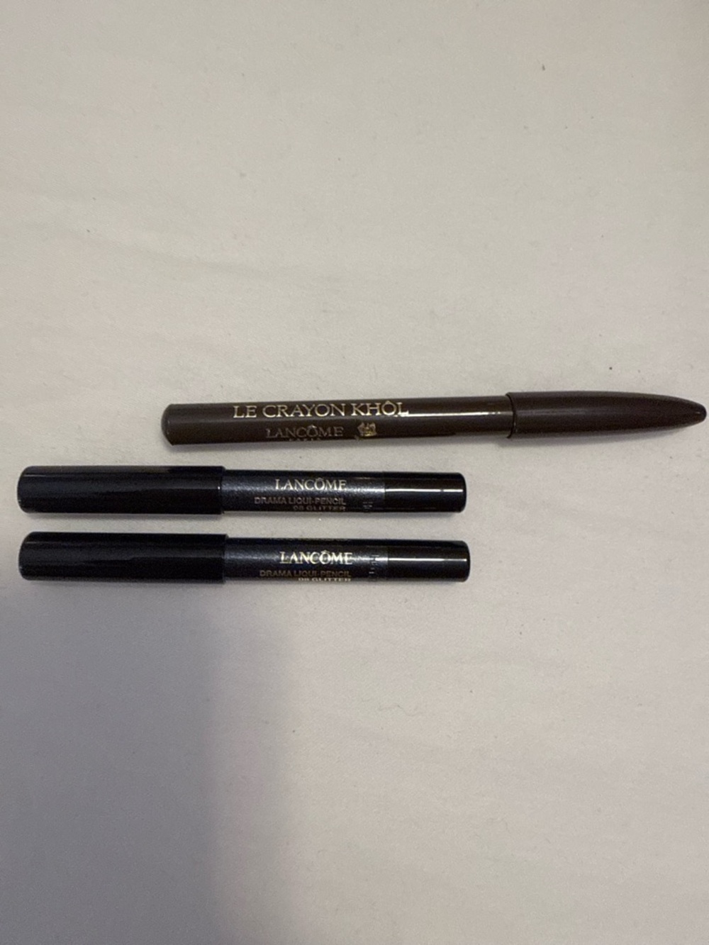 Lancôme Le Crayon Khôl & Drama Pencil Trio - Black and Brown